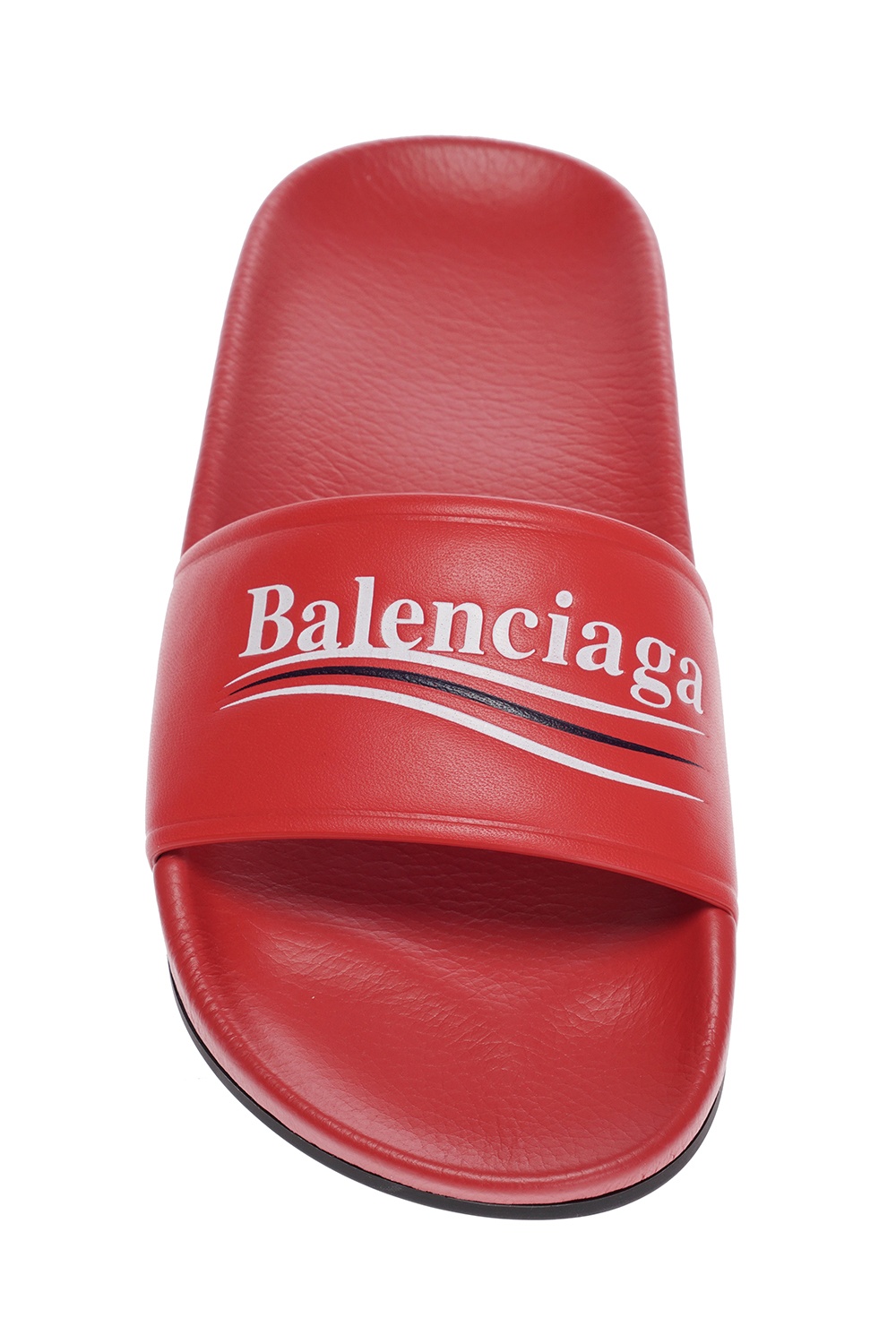 Red discount balenciaga slides